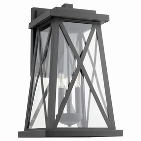 Artesno Three Light Wall Mount Textured BlackOutdoor wall sconces with motion sensor