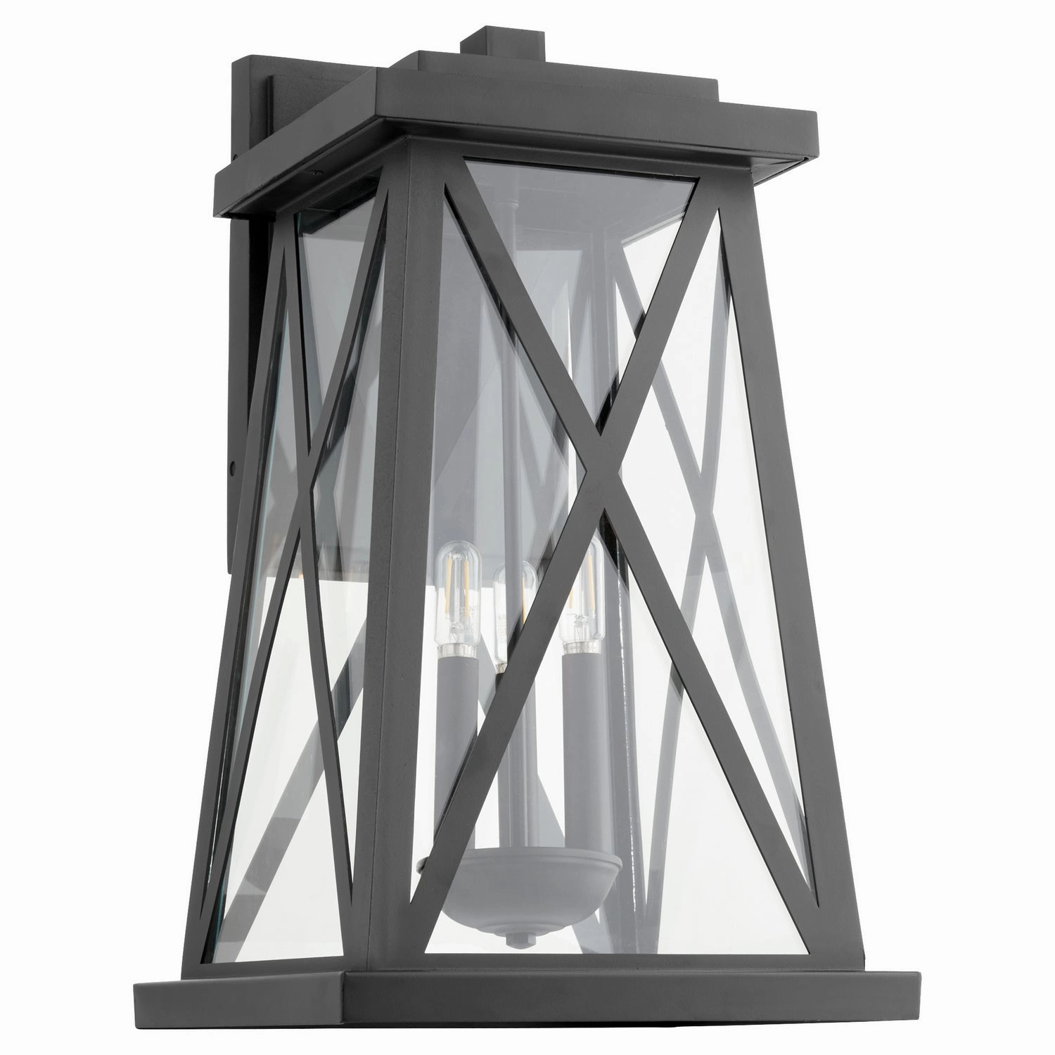 Artesno Three Light Wall Mount Textured BlackOutdoor wall sconces with motion sensor