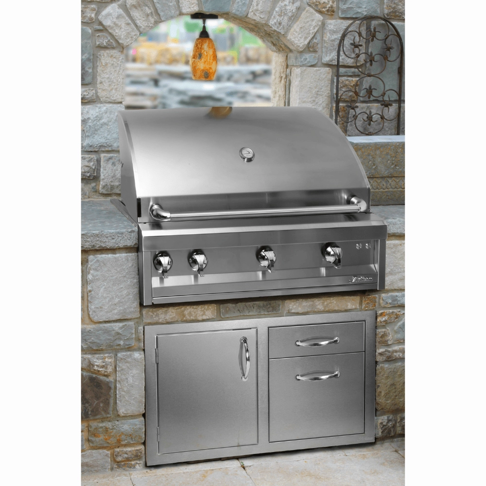 Artisan 32-Inch 3-Burner American Eagle Freestanding Gas Grill AAEP-32C-NG/LP