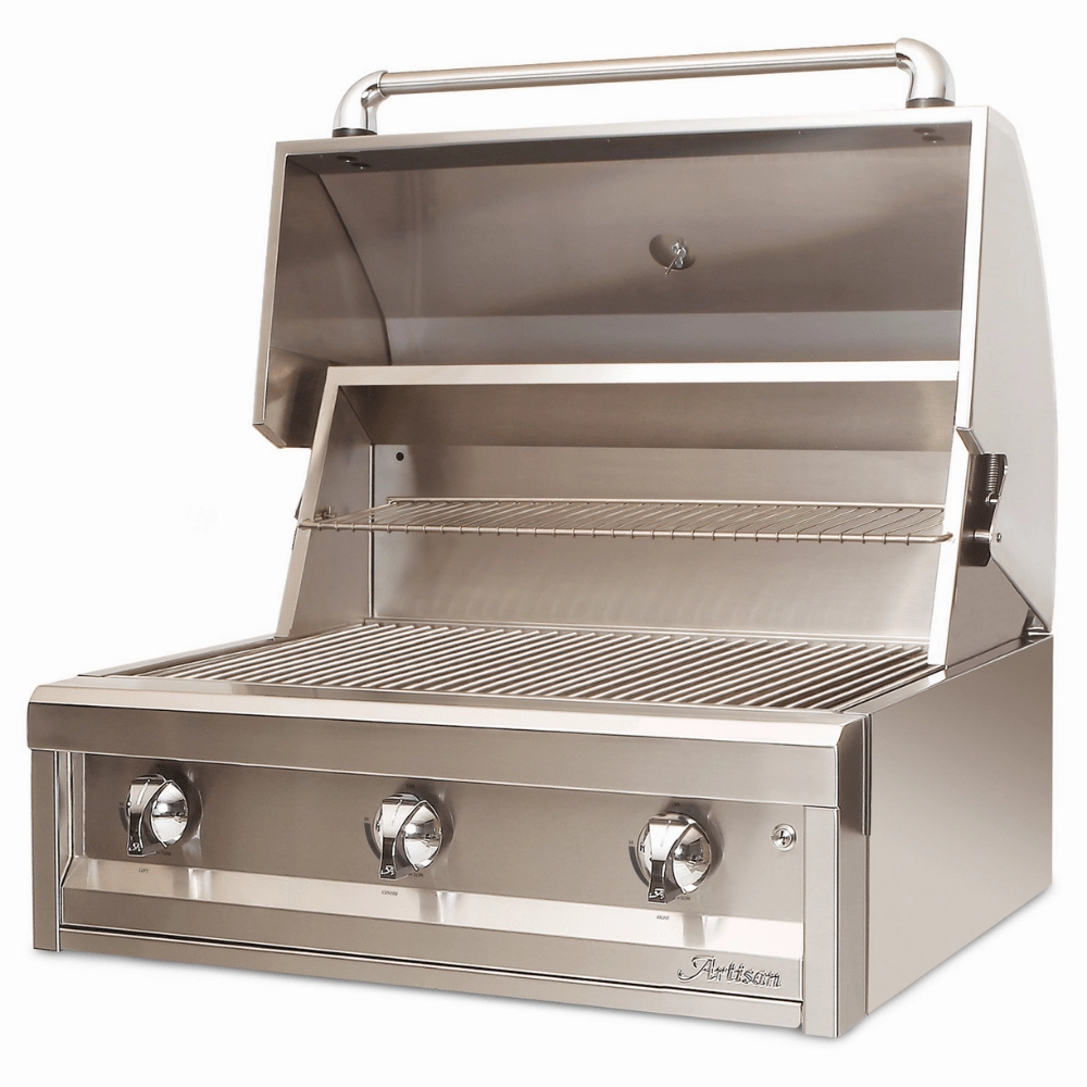 Artisan 32-Inch 3-Burner Built-In American Eagle Gas Grill AAEP-32-NG/LP