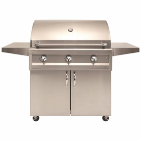 Artisan 36-Inch 3-Burner American Eagle Freestanding Gas Grill AAEP-36C-NG/LP compact BBQ grill for small spaces