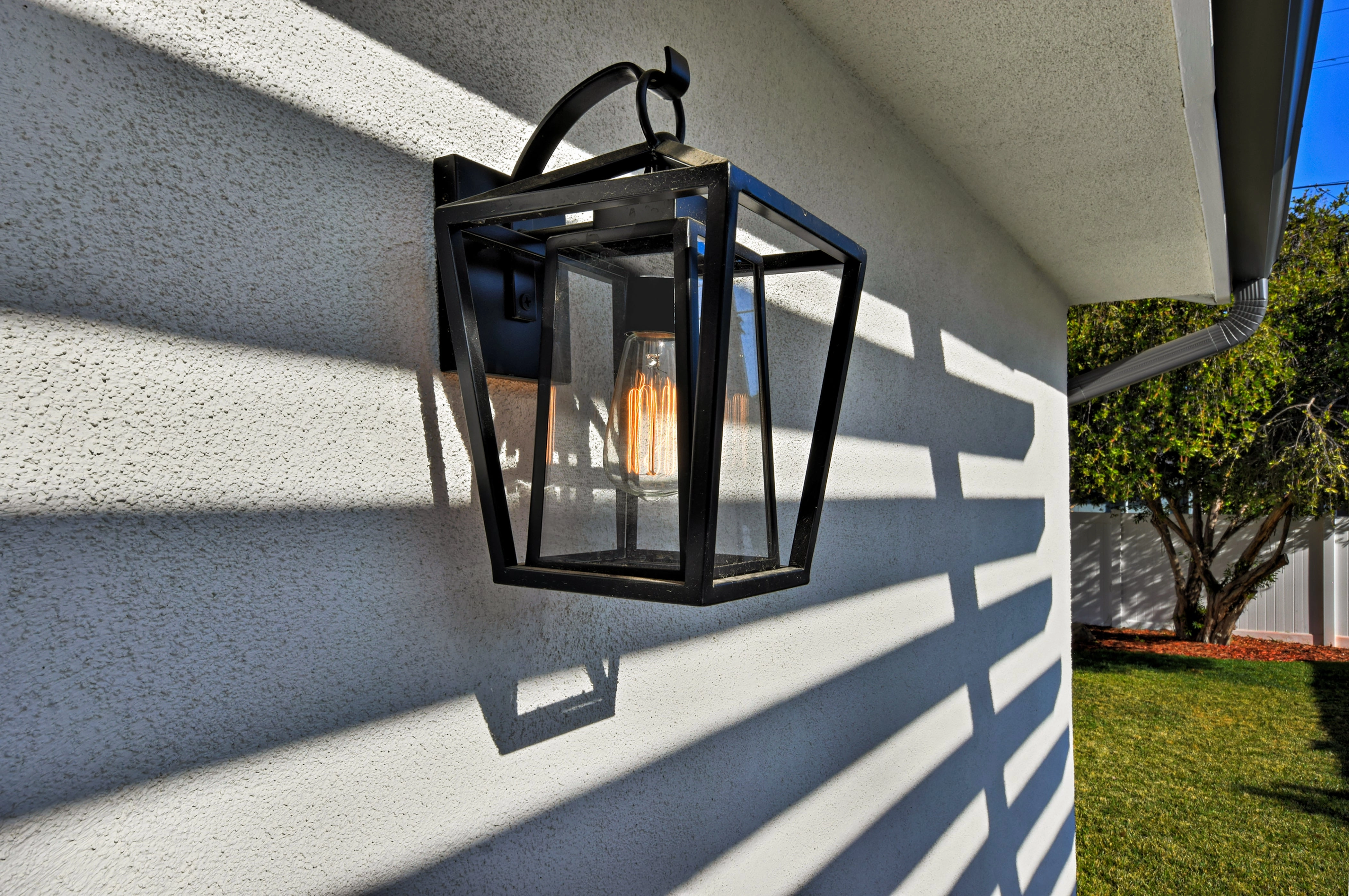 Artisan One Light Outdoor Wall Lantern Black