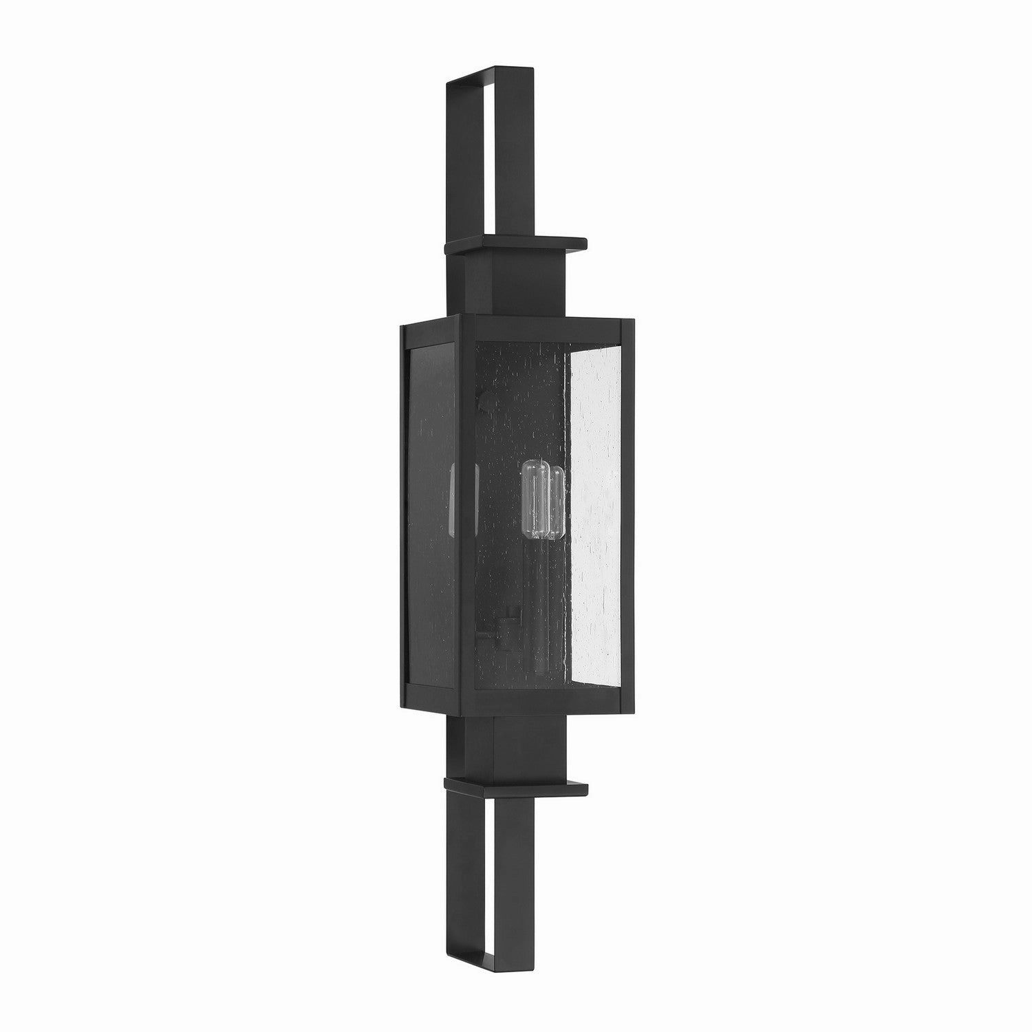 Ascott Three Light Outdoor Wall Lantern Matte Black