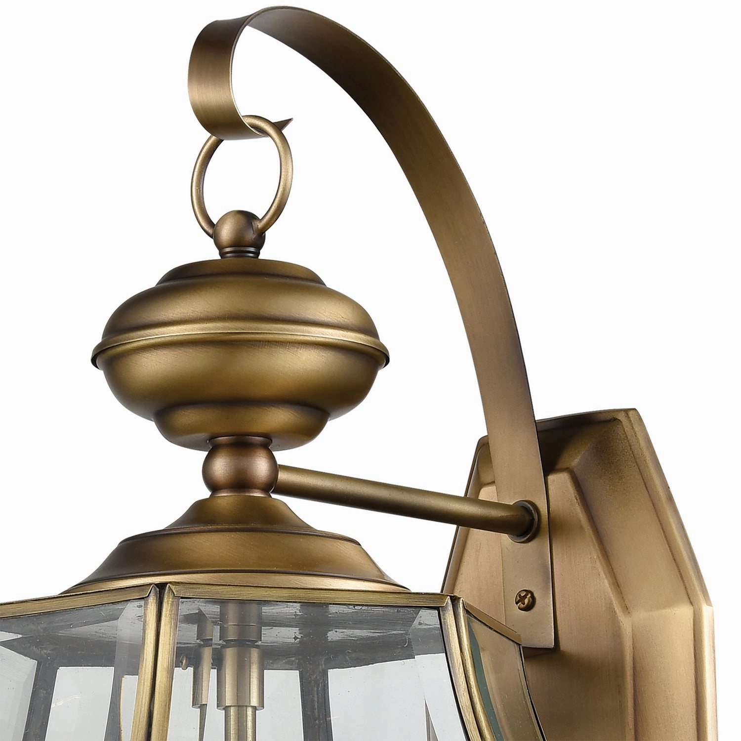 Ashford Three Light Wall Sconce Antique Brass