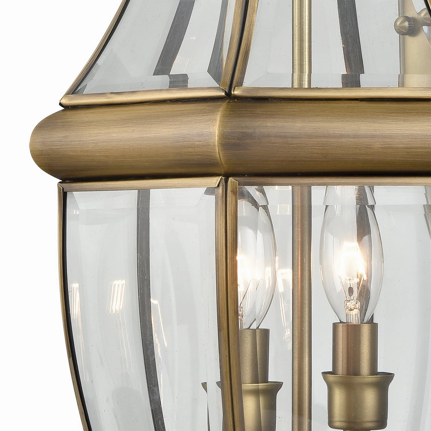 Ashford Two Light Wall Sconce Antique Brass