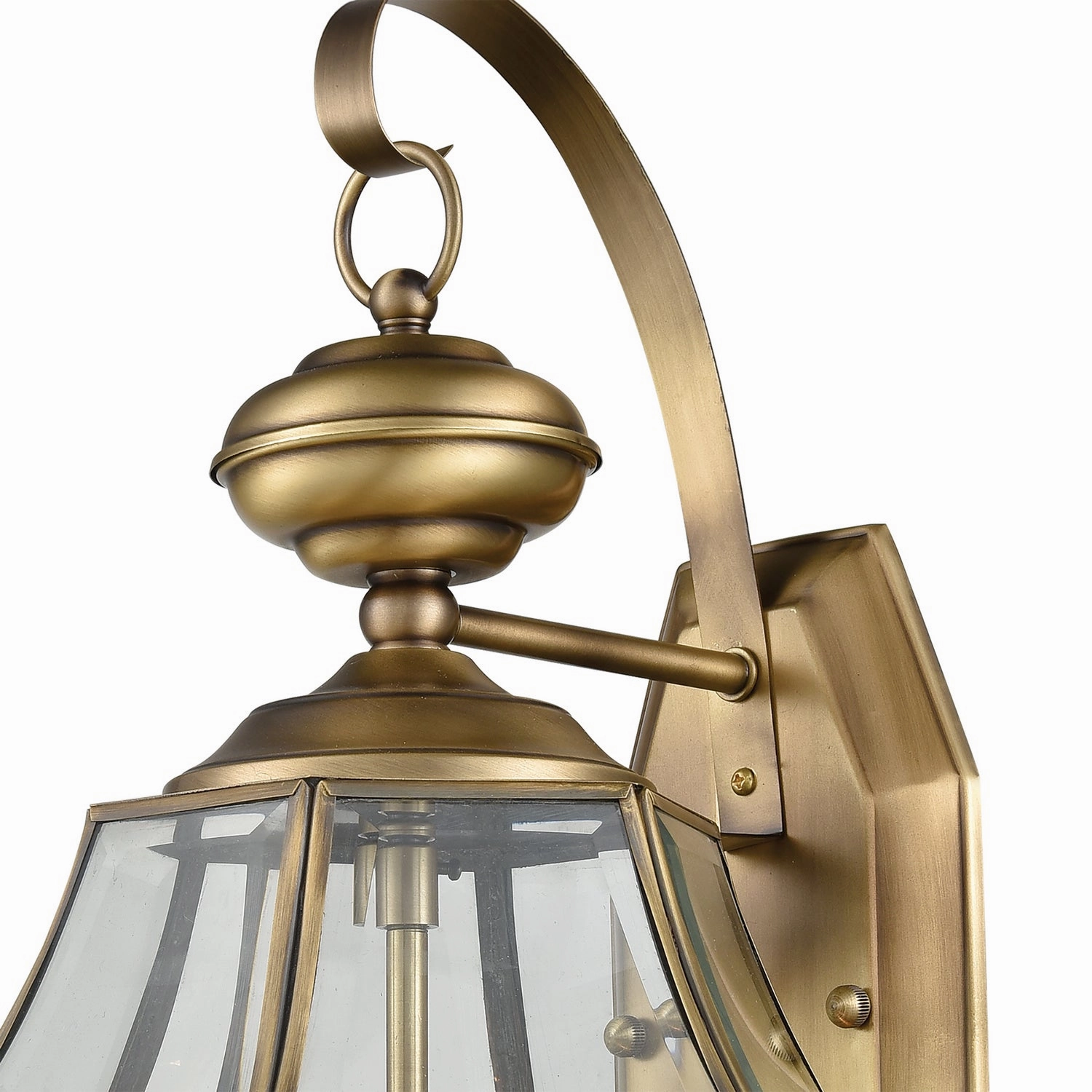 Ashford Two Light Wall Sconce Antique Brass