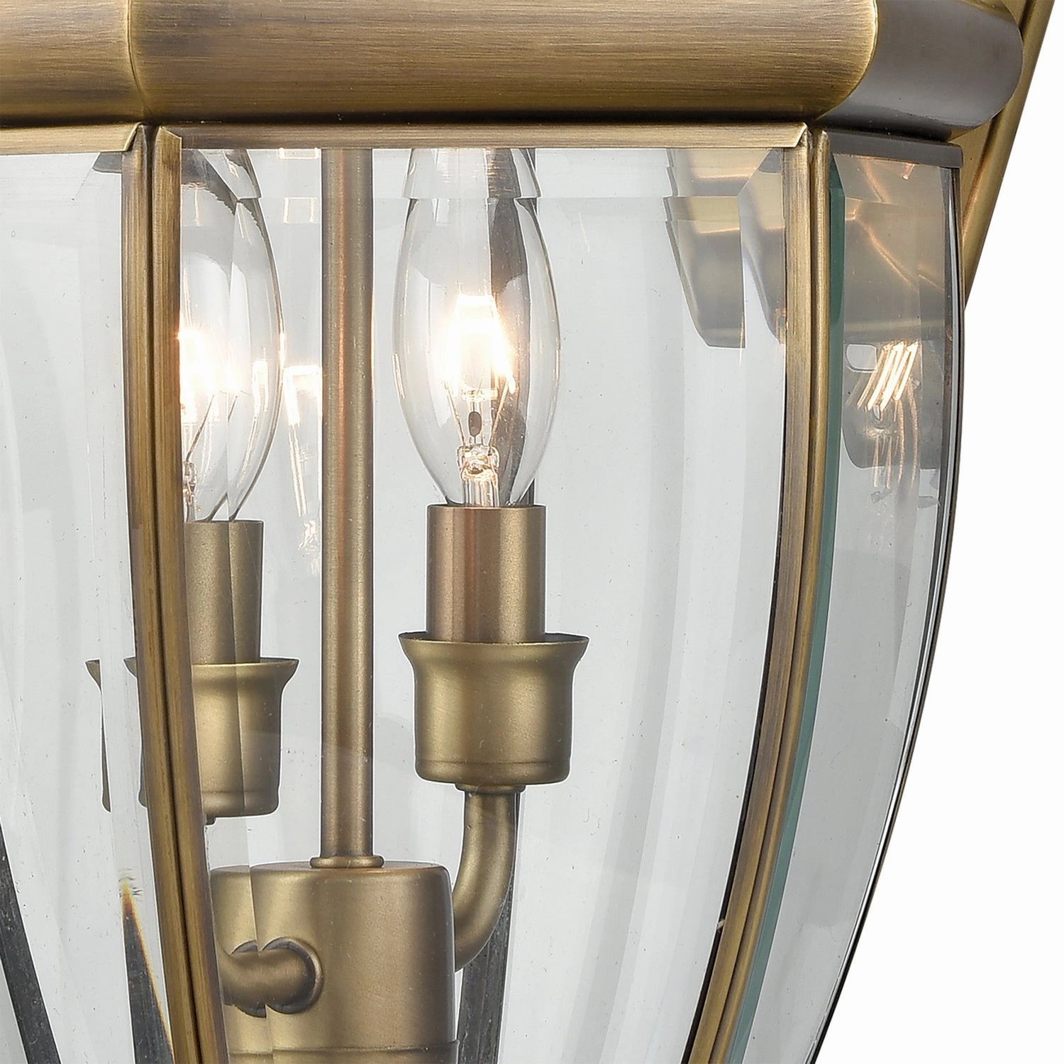 Ashford Two Light Wall Sconce Antique Brass