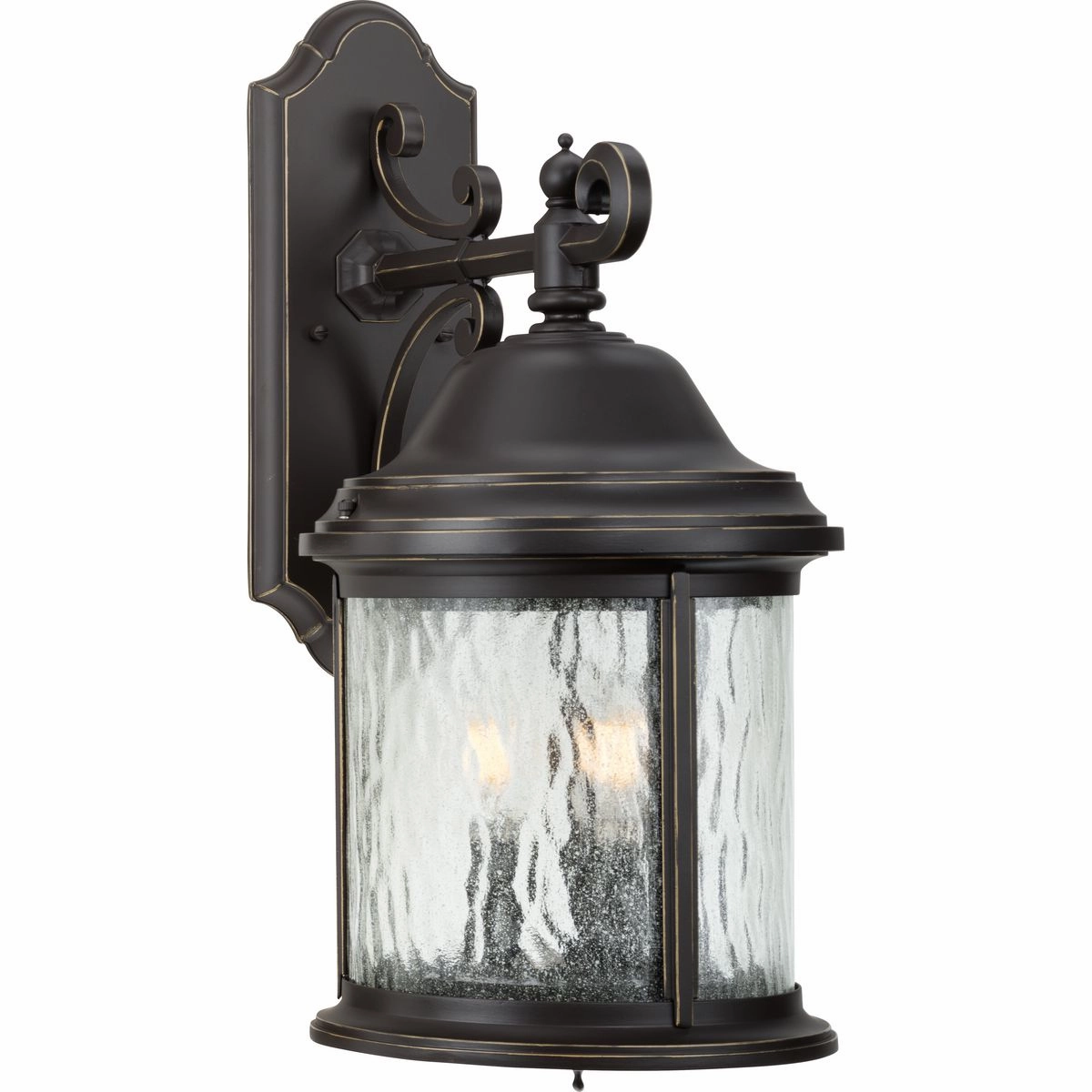 Ashmore Three Light Large Wall Lantern Antique Bronze