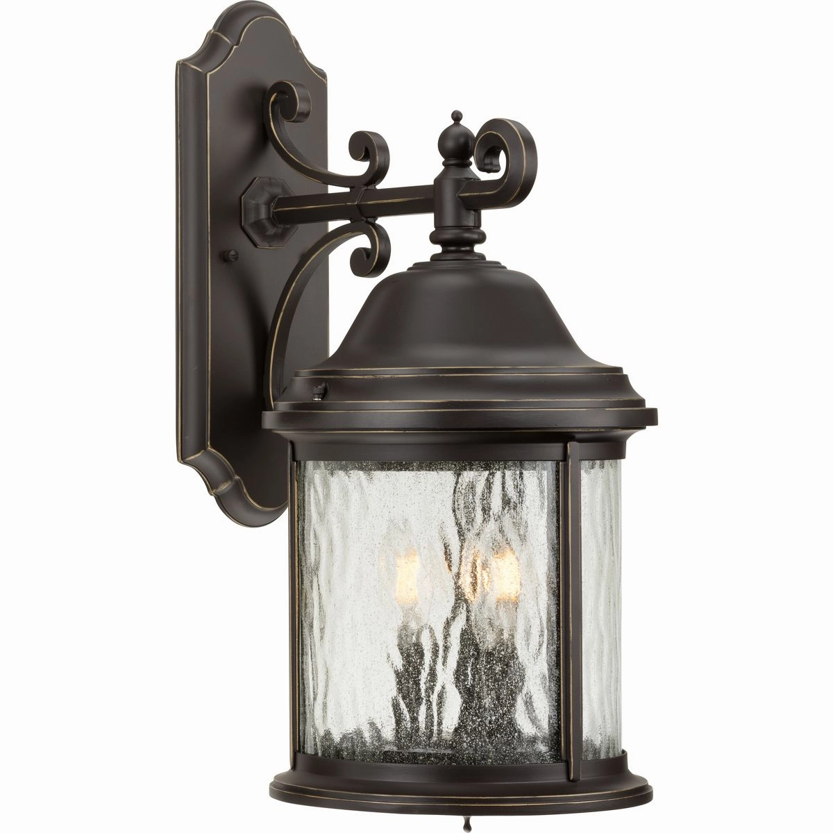 Ashmore Three Light Large Wall Lantern Antique Bronze
