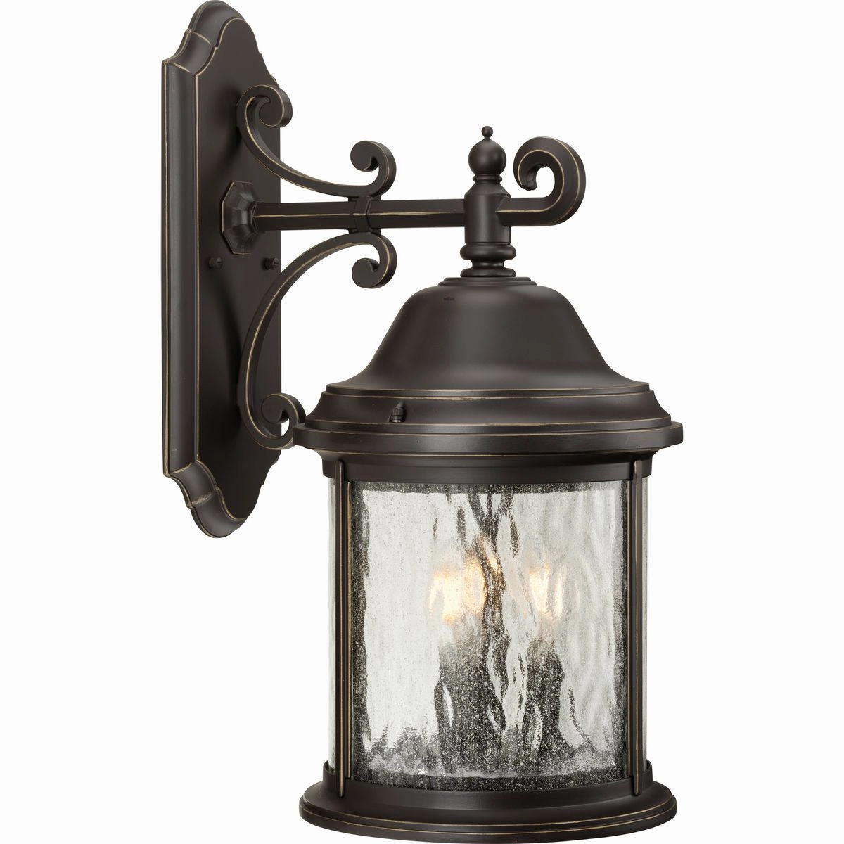 Ashmore Three Light Large Wall Lantern Antique Bronze