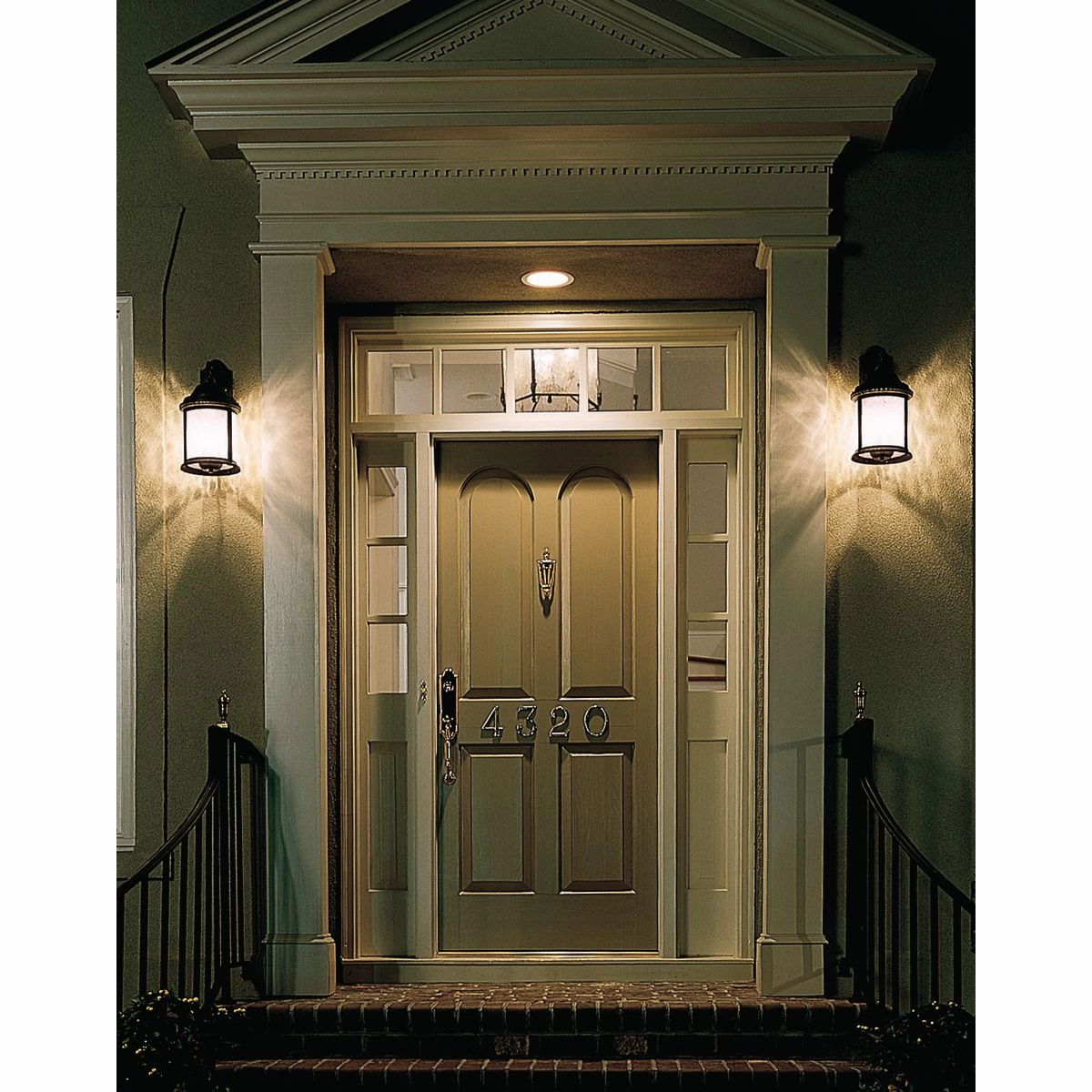 Ashmore Three Light Large Wall Lantern Antique Bronze