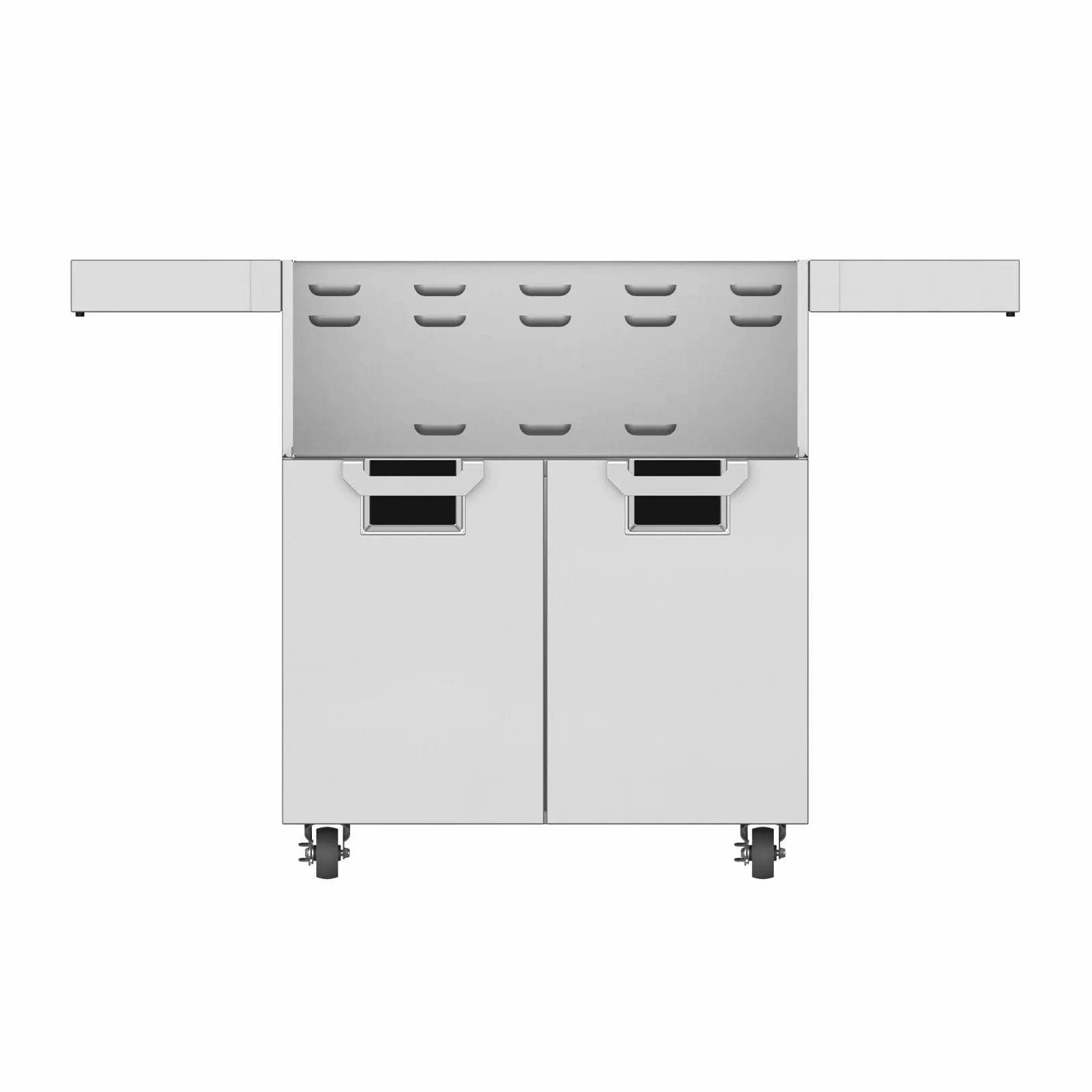 Aspire by Hestan 30-Inch Double Door Tower Cart ECD30-BKStainless steel BBQ tool set
