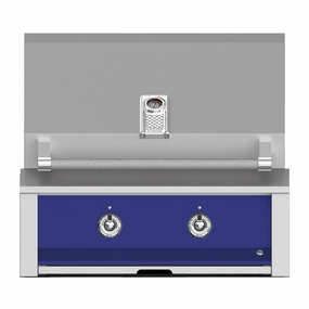 Aspire by Hestan 30 inch Liquid Propane Gas Grill, with 2 U-Burners EAB30-LP-BU compact BBQ grill for small spaces