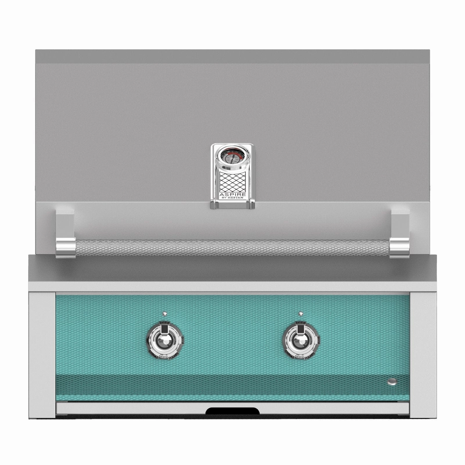 Aspire by Hestan 30 inch Liquid Propane Gas Grill, with 2 U-Burners EAB30-LP-TQ compact BBQ grill for small spaces