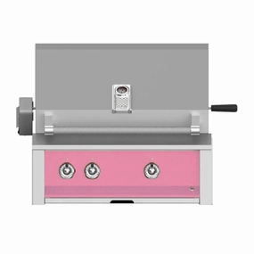 Aspire by Hestan 30 inch Liquid Propane Gas Grill with Burners and Rotisserie EABR30-LP-PK compact BBQ grill for small spaces