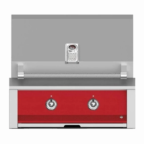 Aspire by Hestan 30 inch Liquid Propane Grill with U Burner and Sear EMB30-LP-RD compact BBQ grill for small spaces