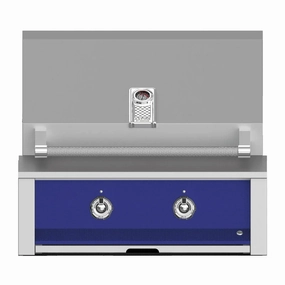 Aspire by Hestan 30-Inch Natural Gas Built-In Grill With Burners EAB30-NG-BU compact BBQ grill for small spaces
