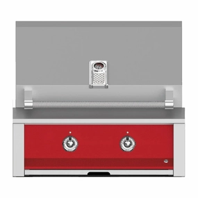 Aspire by Hestan 30-Inch Natural Gas Built-In Grill With Burners EAB30-NG-RD compact BBQ grill for small spaces