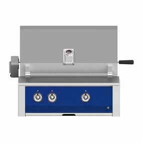 Aspire by Hestan 30-Inch Natural Gas Grill with Burners and Rotisserie EABR30-NG-DB compact BBQ grill for small spaces