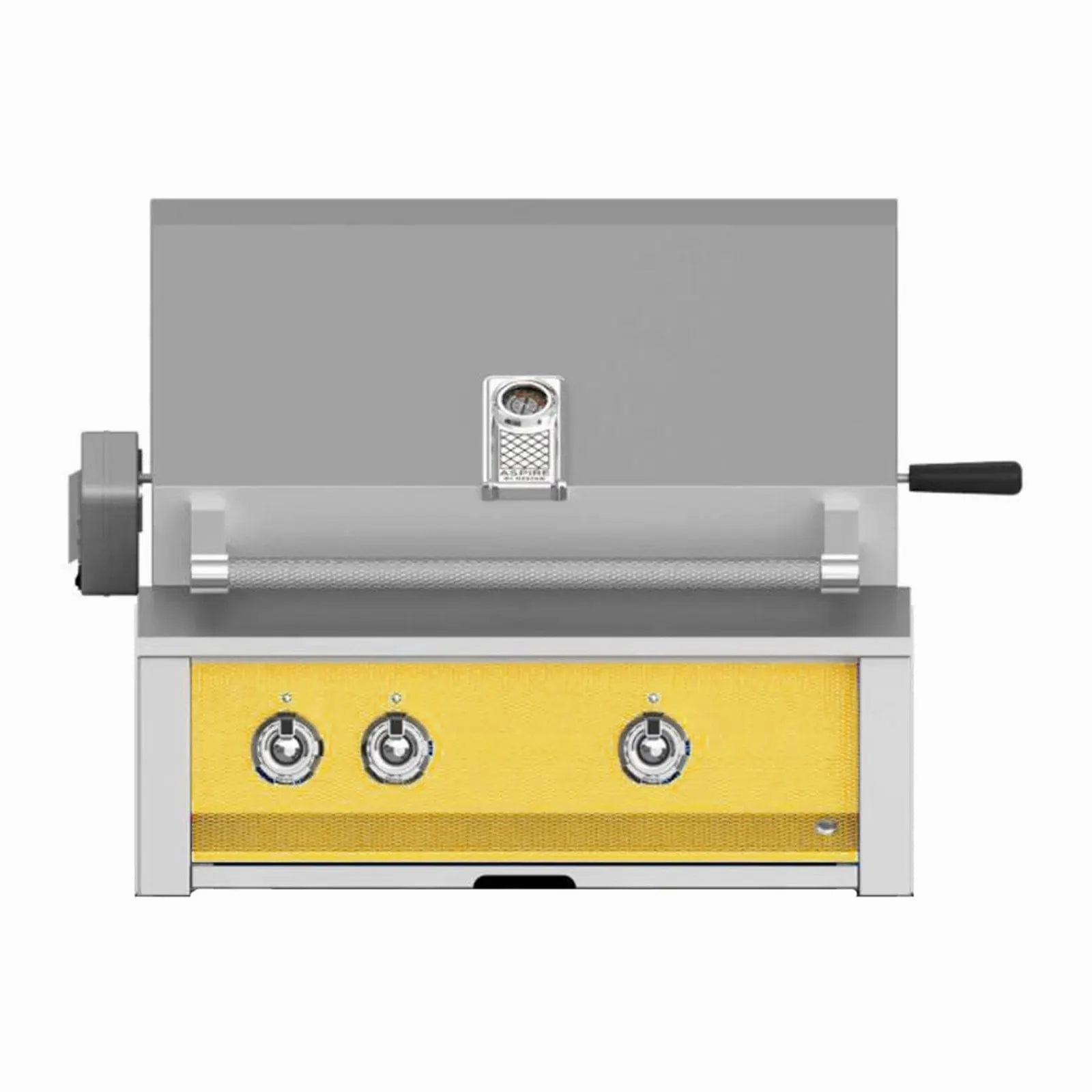 Aspire by Hestan 30-Inch Natural Gas Grill with Burners and Rotisserie EABR30-NG-YW compact BBQ grill for small spaces