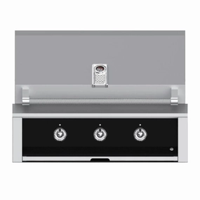 Aspire by Hestan 36-inch Liquid Propane Gas Grill with Burner and Sear EMB36-LP-BK compact BBQ grill for small spaces