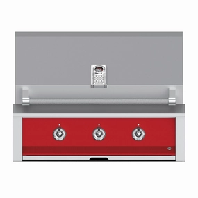 Aspire by Hestan 36-inch Liquid Propane Grill with 3 Burners EAB36-LP-RD compact BBQ grill for small spaces