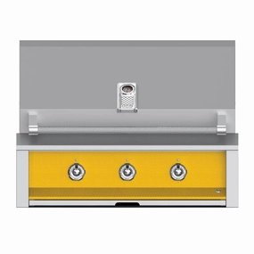 Aspire by Hestan 36-inch Liquid Propane Grill with 3 Burners EAB36-LP-YW compact BBQ grill for small spaces