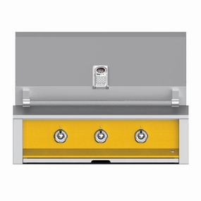 Aspire by Hestan 36-Inch Natural Gas Grill with 3 U Burners EAB36-NG-YW compact BBQ grill for small spaces