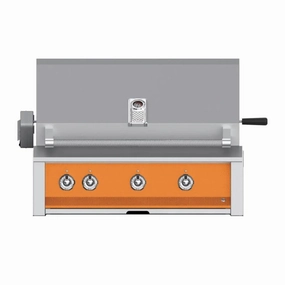 Aspire by Hestan 36-Inch Natural Gas Grill, with Burner,Sear and Rotisserie EMBR36-NG-OR compact BBQ grill for small spaces