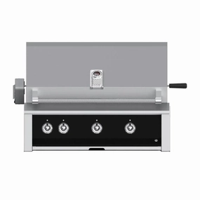 Aspire by Hestan 36-Inch Natural Gas Grill with U-Burners and Rotisserie EABR36-NG-BK compact BBQ grill for small spaces