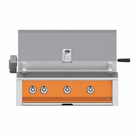 Aspire by Hestan 36-Inch Natural Gas Grill with U-Burners and Rotisserie EABR36-NG-OR compact BBQ grill for small spaces