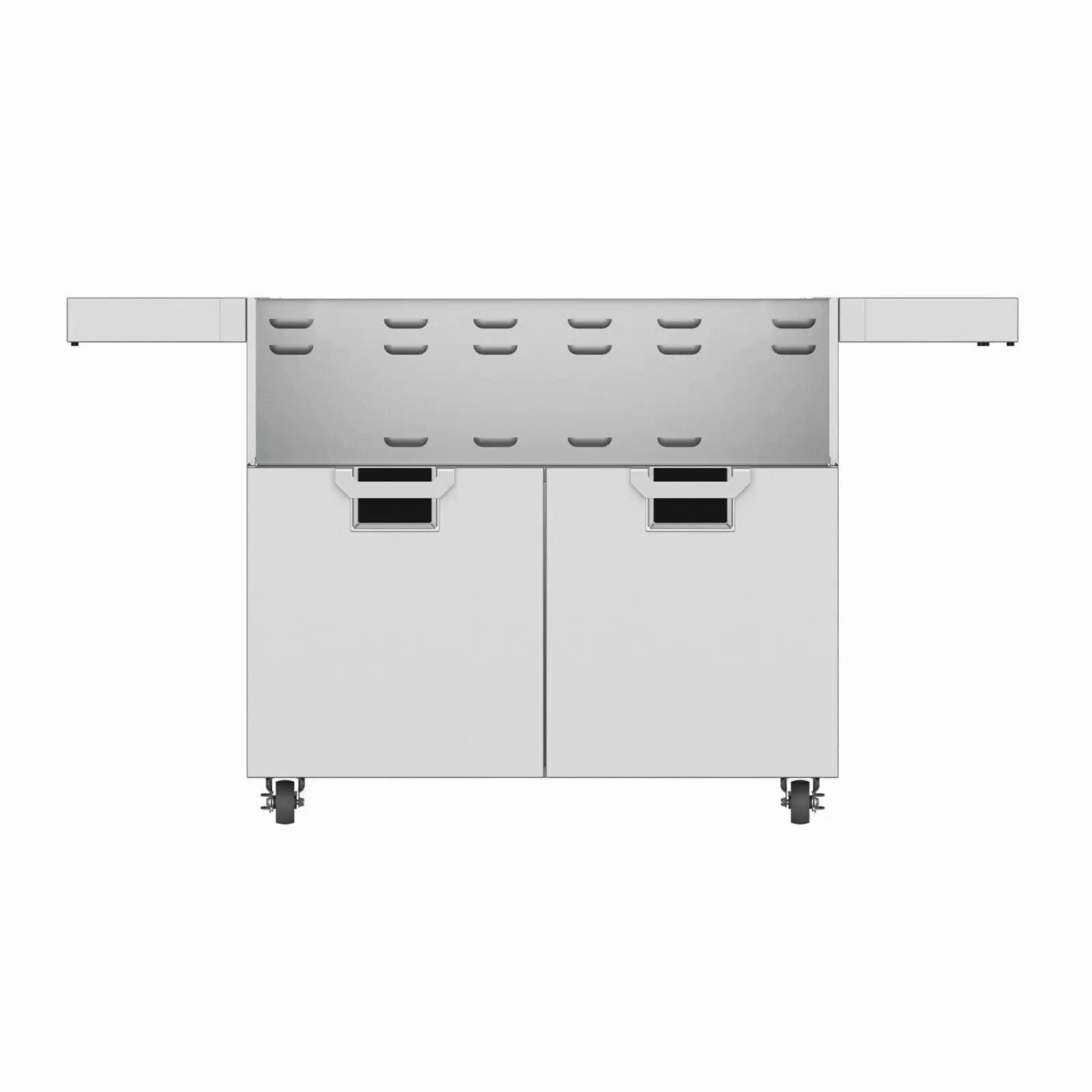Aspire by Hestan 42-Inch Black Double Door Cart ECD42-BKStainless steel BBQ tool set