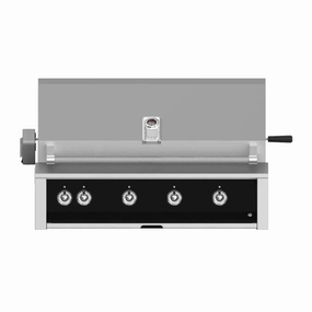 Aspire by Hestan 42-Inch Liquid Propane Gas Grill with Burner ,Sear and Rotisserie EMBR42-LP-BK compact BBQ grill for small spaces