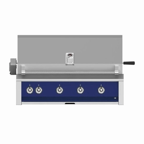 Aspire by Hestan 42-Inch Liquid Propane Gas Grill with Burner ,Sear and Rotisserie EMBR42-LP-DB compact BBQ grill for small spaces