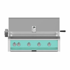 Aspire by Hestan 42-Inch Liquid Propane Gas Grill with Burner ,Sear and Rotisserie EMBR42-LP-TQ compact BBQ grill for small spaces