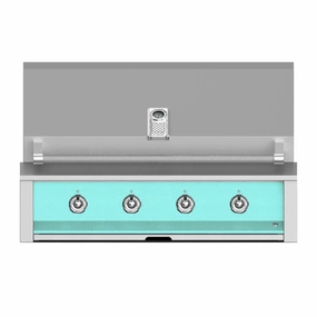 Aspire by Hestan 42-Inch Natural Gas Grill with 3 U-Burner and 1 Sear EMB42-NG-TQ compact BBQ grill for small spaces