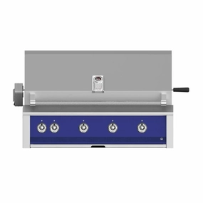 Aspire by Hestan 42-inch Natural Gas Grill with Burner, Sear and Rotisserie EMBR42-NG-BU compact BBQ grill for small spaces