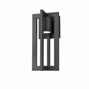 Astrid Outdoor One Light Outdoor Wall Sconce BlackOutdoor wall sconces with motion sensor