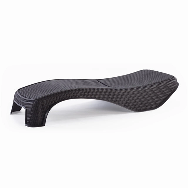 Atlantic Outdoor Sun Lounger Brown