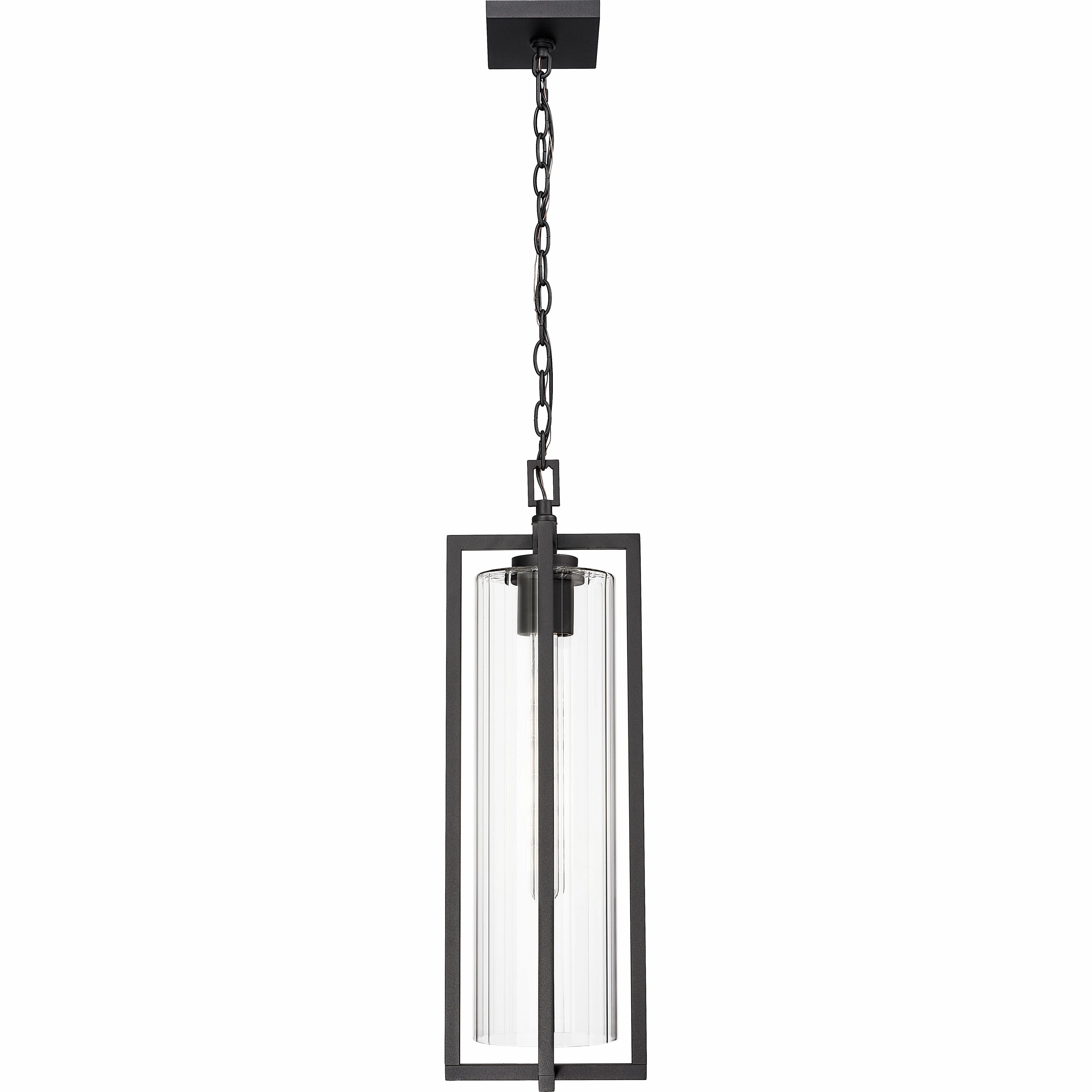 Aura 1-Light Outdoor Chain Mount Ceiling Fixture