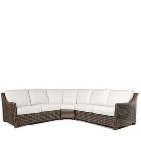 Avallon 3PC Sectional Setwaterproof wicker balcony furniture