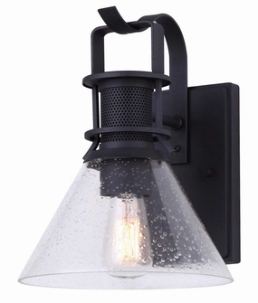 Avery One Light Outdoor Wall Mount BlackOutdoor wall sconces with motion sensor