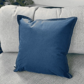 B Cushion - Dark Denimoutdoor garden decorative ornaments