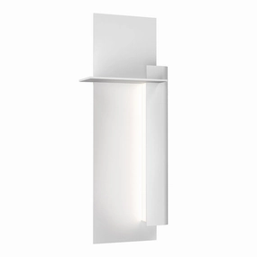 Backgate LED Wall Sconce Textured WhiteOutdoor wall sconces with motion sensor
