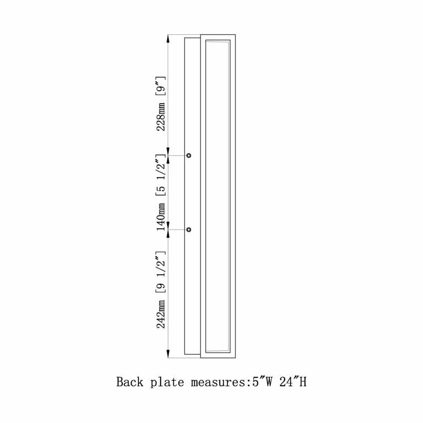 Baden 1-Light Medium Outdoor Wall Light