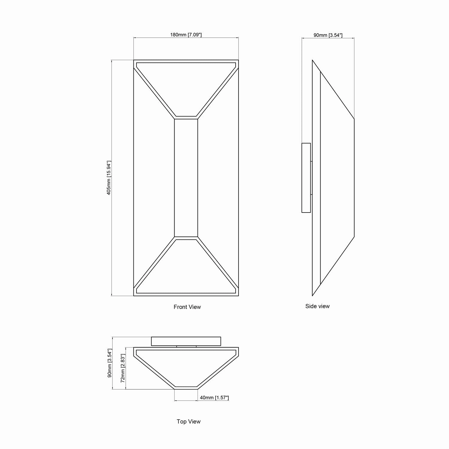 Badger LED 16" Exterior Wall LIght