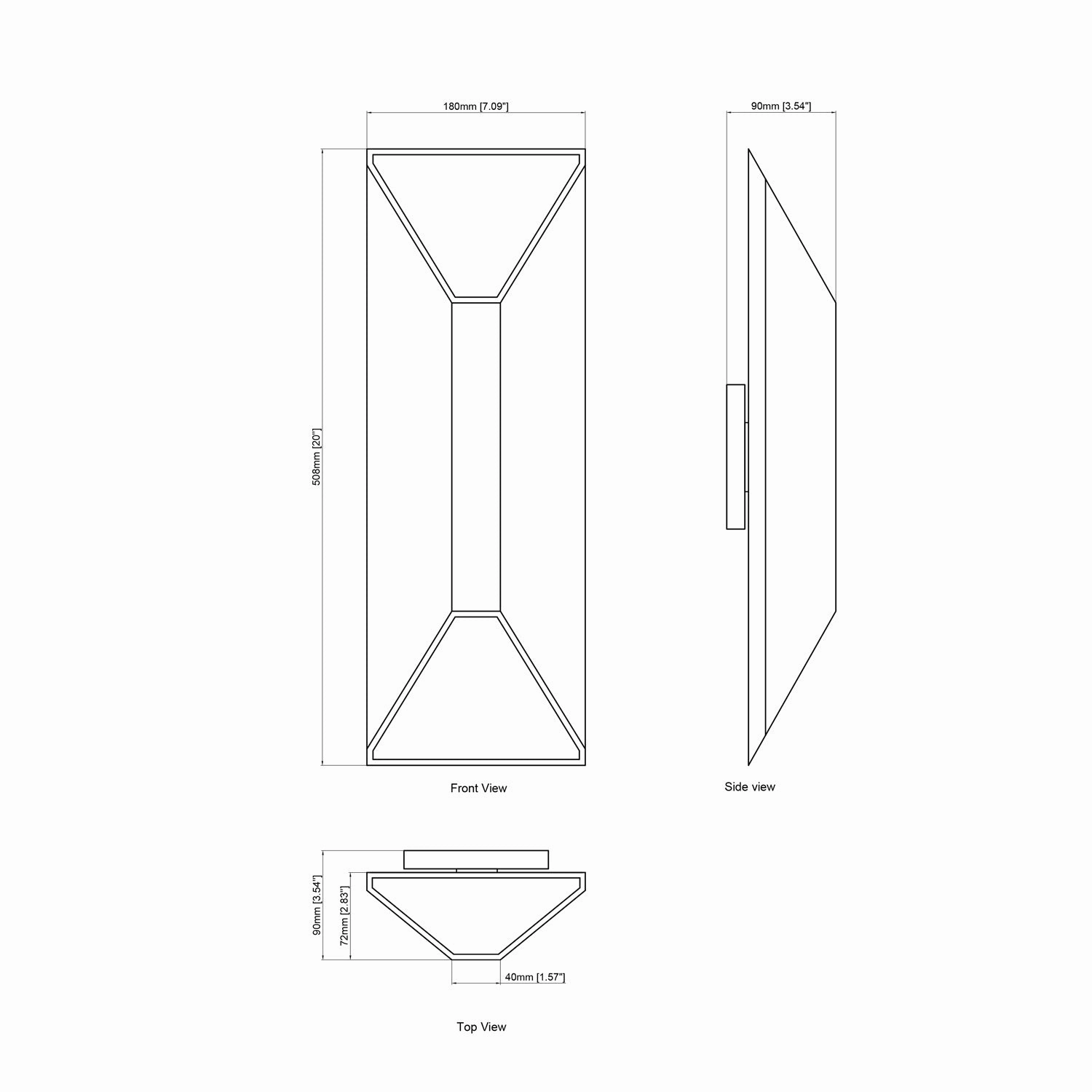 Badger LED 20" Exterior Wall LIght