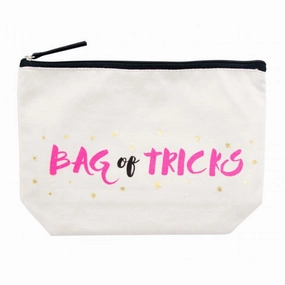Bag Of Tricks Canvas Cosmetic Bag MustShop Sale Deal of the Day