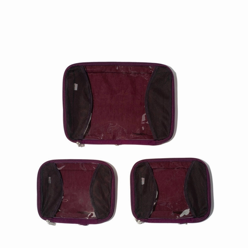 Baggallini 2 Medium & 1 Large Compression Packing Cube Set Trending Today Steal Weekend Specials