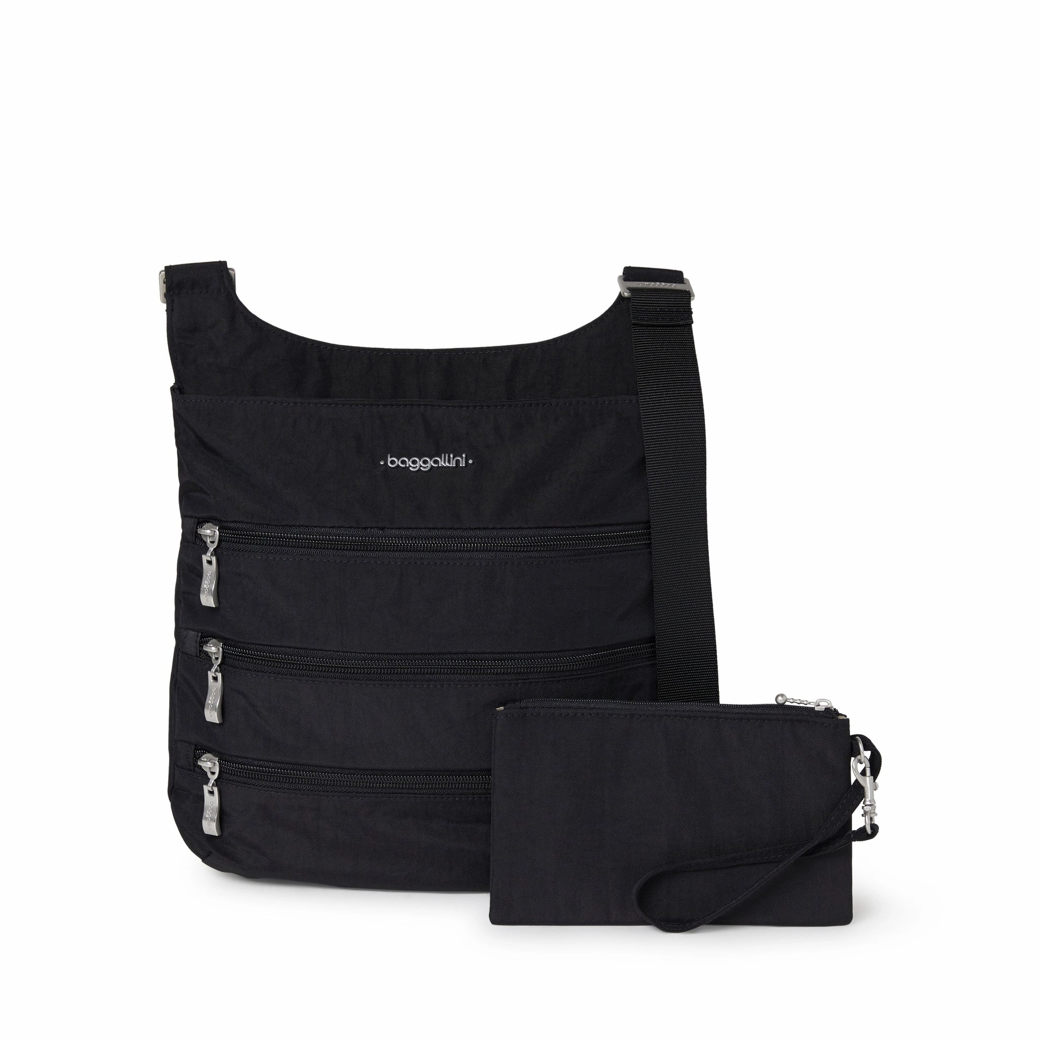 Instant Deal Today Baggallini Legacy Zipper Bagg With Rfid